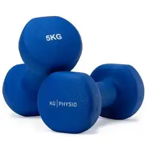 Hanteln (5 kg) KG Physio Neopren Hanteln Kurzhanteln Set