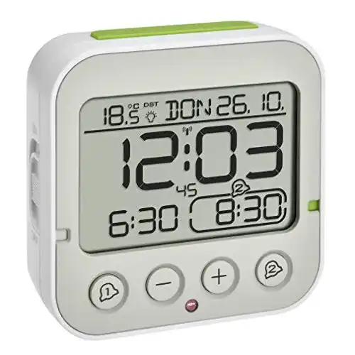 Funkwecker TFA Dostmann Funk Bingo 2.0, Temperaturanzeige