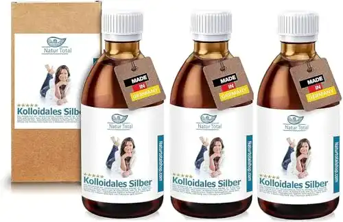 Kolloidales Silber Naturtotal Natur Total 100PPM, 3 à 1000ml
