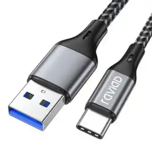 USB-C-Kabel RAVIAD USB Typ C Kabel, USB C Ladekabel 1M