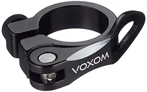 Sattelklemme Voxom Sak2, Schwarz, 31,8 mm
