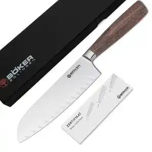Böker-Kochmesser Böker 130735 Core Santoku mit Kullen Braun