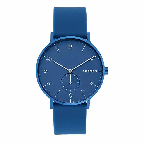 Skagen-Uhr Skagen Herren Aaren Kulor Dreizeiger, Aluminiumuhr