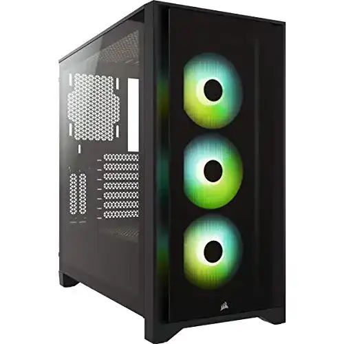 Corsair-Gehäuse Corsair iCUE 4000X RGB Mid-Tower-ATX-Gehäuse