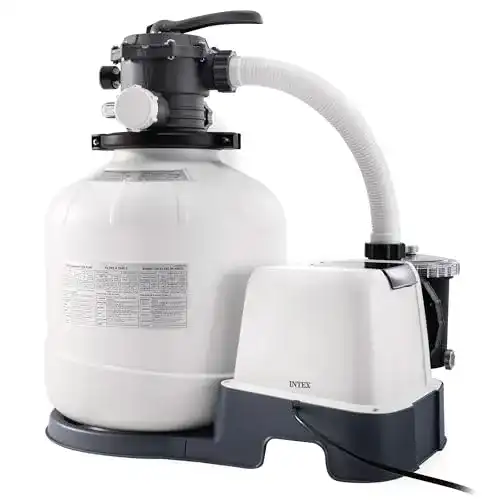 Intex-Sandfilteranlage Intex 230 V Sandfilter Pumpe & Saltwater