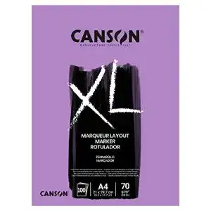 Marker-Papier Canson 297236 XL® Marker, Markerblock, DIN A4