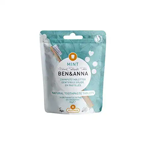 Die beste Zahnputztabletten Ben&Anna Natürliche Zahntabletten, Minze 2026 Test Bestseller Zahnputztabletten Ben&Anna Natürliche Zahntabletten, Minze