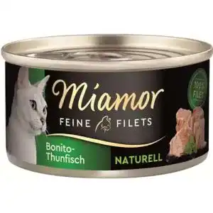Miamor-Katzenfutter Miamor Filets Bonito-Thunfisch 24x 80g