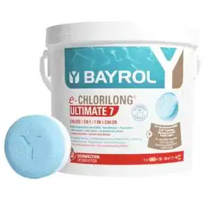 Chlortabletten (Pool) Bayrol e-Chlorilong ULTIMATE 7 – Zwei Phasen