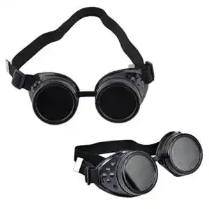 Motorradbrille (retro) OFKPO Steampunk Sonnenbrillen