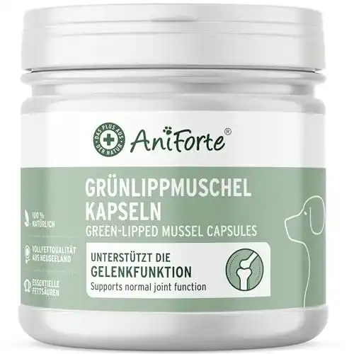 Grünlippmuschel (Hund) AniForte Grünlippmuschel Kapseln