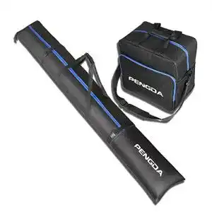 Skitasche PENGDA und Skischuhtasche für 1 Paar Ski bis 200cm