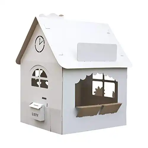 Spielhaus EcoEdu House Papphaus | | Das große Kartonhaus