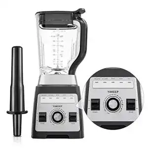 Standmixer 2.000 Watt YAKEEP 2L Smoothie Blender mit Rührstab