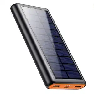 Solar-Ladegerät QTshine Solar Powerbank 26800mAh, Extern