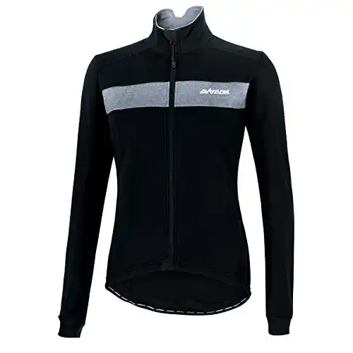 Die beste Fahrradjacke Airtracks Thermo Pro Team-schwarz-Silber-S 2026 Test Bestseller Fahrradjacke Airtracks Thermo Pro Team-schwarz-Silber-S