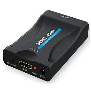 Upscaler GANA Scart auf HDMI, Scart zu HDMI Konverter 1080P