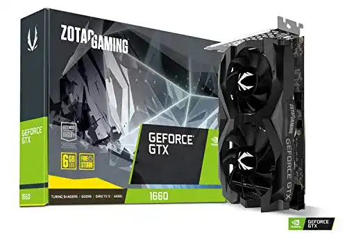 6GB-Grafikkarten Zotac Gaming GeForce GTX 1660 6GB GDDR5
