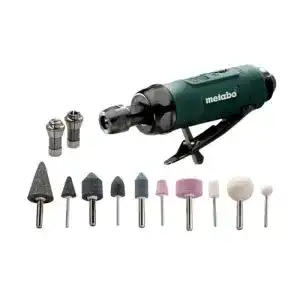 Druckluft-Stabschleifer Metabo Druckluft-Geradschleifer DG 25 Set