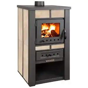 Kaminofen bis 1.000 Euro ProTermo Alpina Ceramic Beige