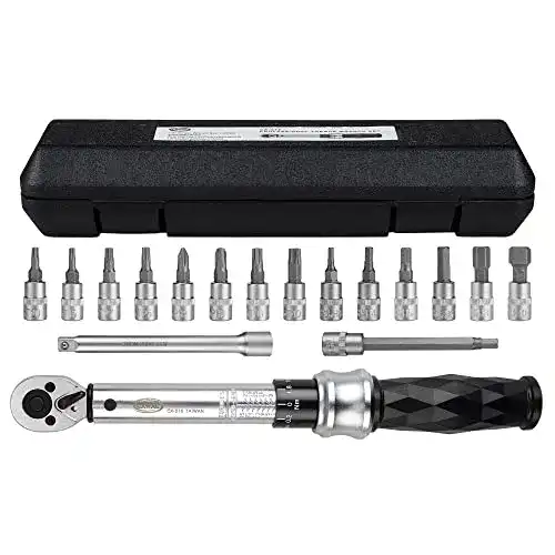 Drehmomentschlüssel 2-25 Nm CXWXC 1/4 Zoll, ±4% Genauigkeit
