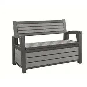 Gartenbank mit Stauraum Keter Gartenbank u. Kissenbox Hudson