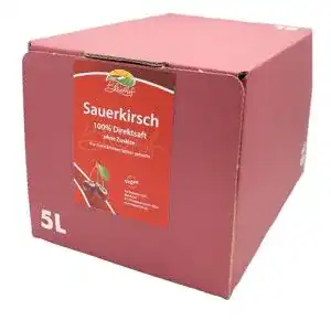 Kirschsaft Bleichhof Sauer, 100% Direktsaft OHNE Zuckerzusatz, 5l