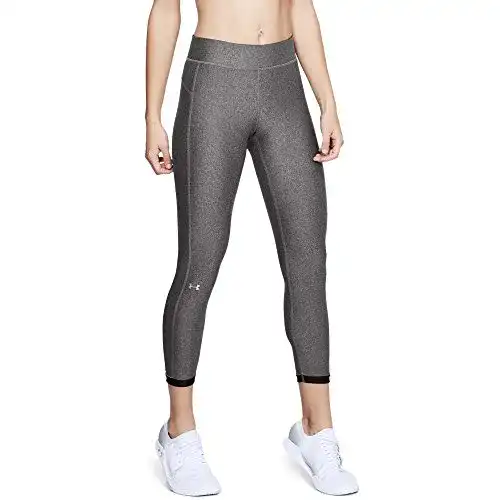 Kompressions-Laufhose Damen Under Armour Damen UA HeatGear Ankle