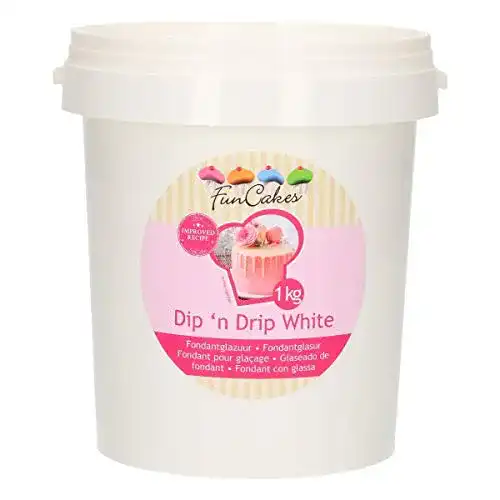 Fondant FunCakes Dip ‘n Drip Weiß 1kg