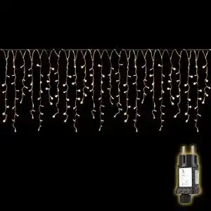 Lichterkette Eisregen (außen) SALCAR 5m LED Lichtervorhang