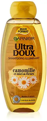 Kamille-Shampoo Garnier, Ultra weiches Haarpflegemittel 400 ml