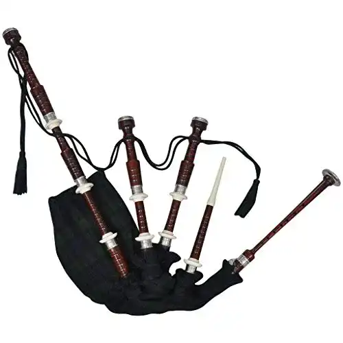 Dudelsack Tidyard Grün Schottischer Highland Bagpipe Black Watch