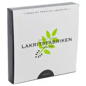 Lakritz Lakritsfabriken Ramlösa, Schweden, salzig, 150g
