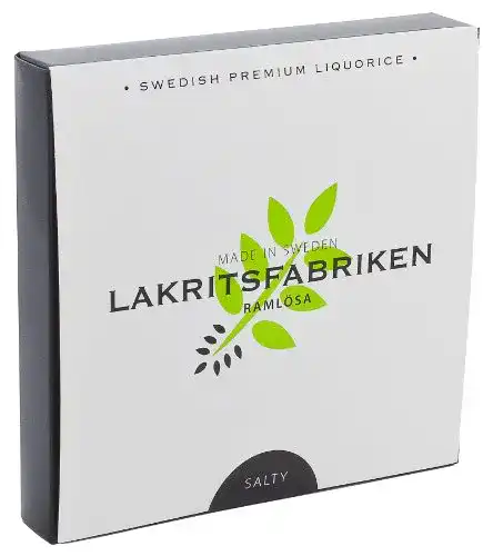 Lakritz Lakritsfabriken Ramlösa, Schweden, salzig, 150g