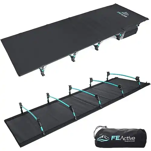 Feldbett FE Active – Kompaktes klappbett aus vollaluminium
