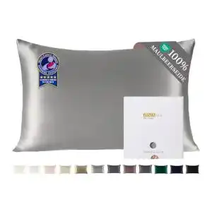 Seiden-Kopfkissenbezug ZIMASILK Kissenbezug aus 100% Seide