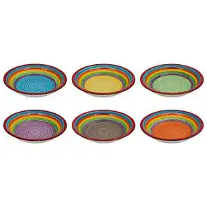 Salatteller DRULINE Teller-Set Ibiza für 6 Personen