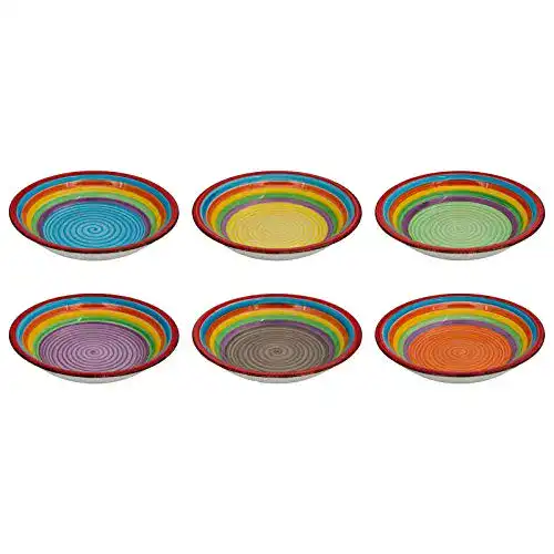 Salatteller DRULINE Teller-Set Ibiza für 6 Personen
