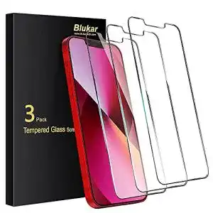 iPhone-13-Pro-Panzerglas Blukar, 3 Stück Schutzfolie, ultra-klar