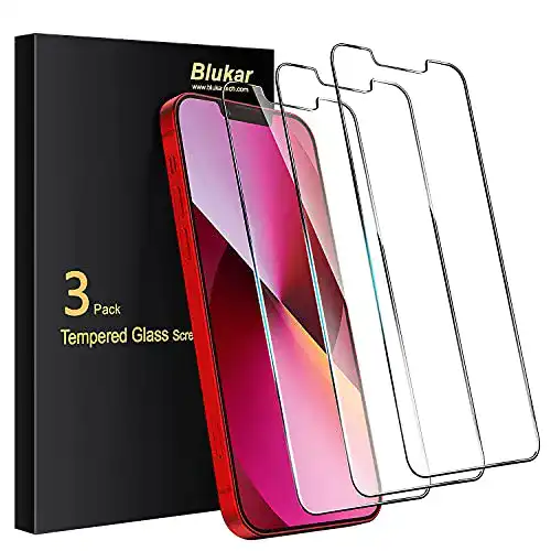 iPhone-13-Pro-Panzerglas Blukar, 3 Stück Schutzfolie, ultra-klar