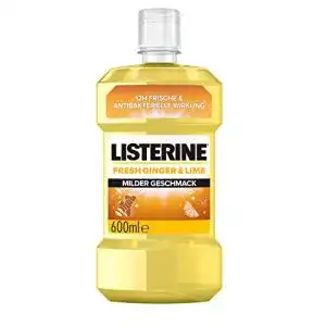 Listerine-Mundspülung Listerine Fresh Ginger & Lime, 600 ml