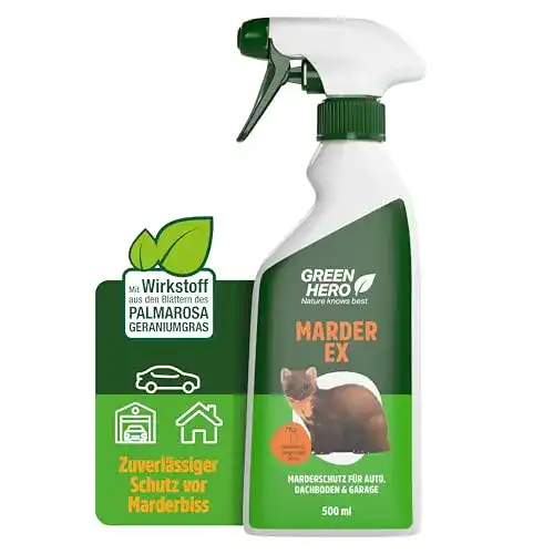 Marderspray Green Hero Marder-Ex Spray gegen Marderverbiss