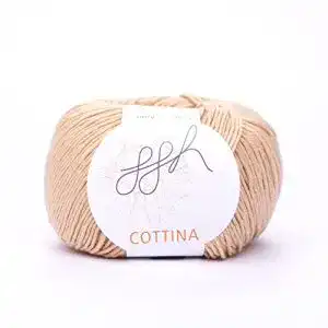 Vegane-Wolle ggh Cottina 100% Baumwolle 50g Farbe 033