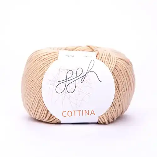 Vegane-Wolle ggh Cottina 100% Baumwolle 50g Farbe 033
