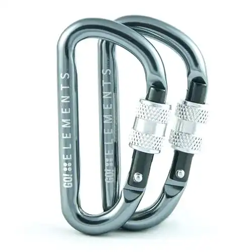 Schraubkarabiner GO!elements Mini Karabiner Micro 6 2er Pack