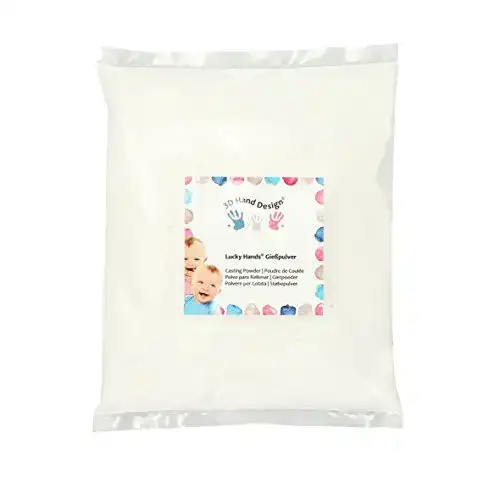 Modelliergips Lucky Hands ® Gießpulver Gips Fein, 250 g