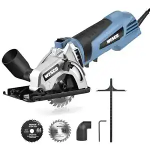 Mini-Handkreissäge WESCO Mini Kreissäge, 24T/44T
