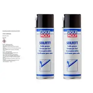 Seilfett Mokeum 2x LIQUI MOLY 6135 Spray Hohlraumversiegelung
