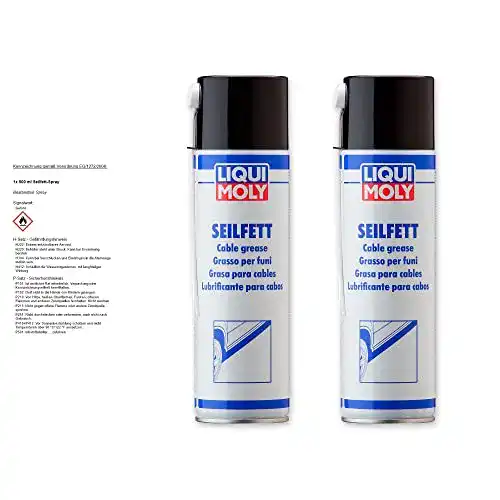 Seilfett Mokeum 2x LIQUI MOLY 6135 Spray Hohlraumversiegelung