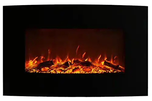 GLOW-FIRE-Elektrokamin GLOW FIRE Jupiter Curved Elektrokamin